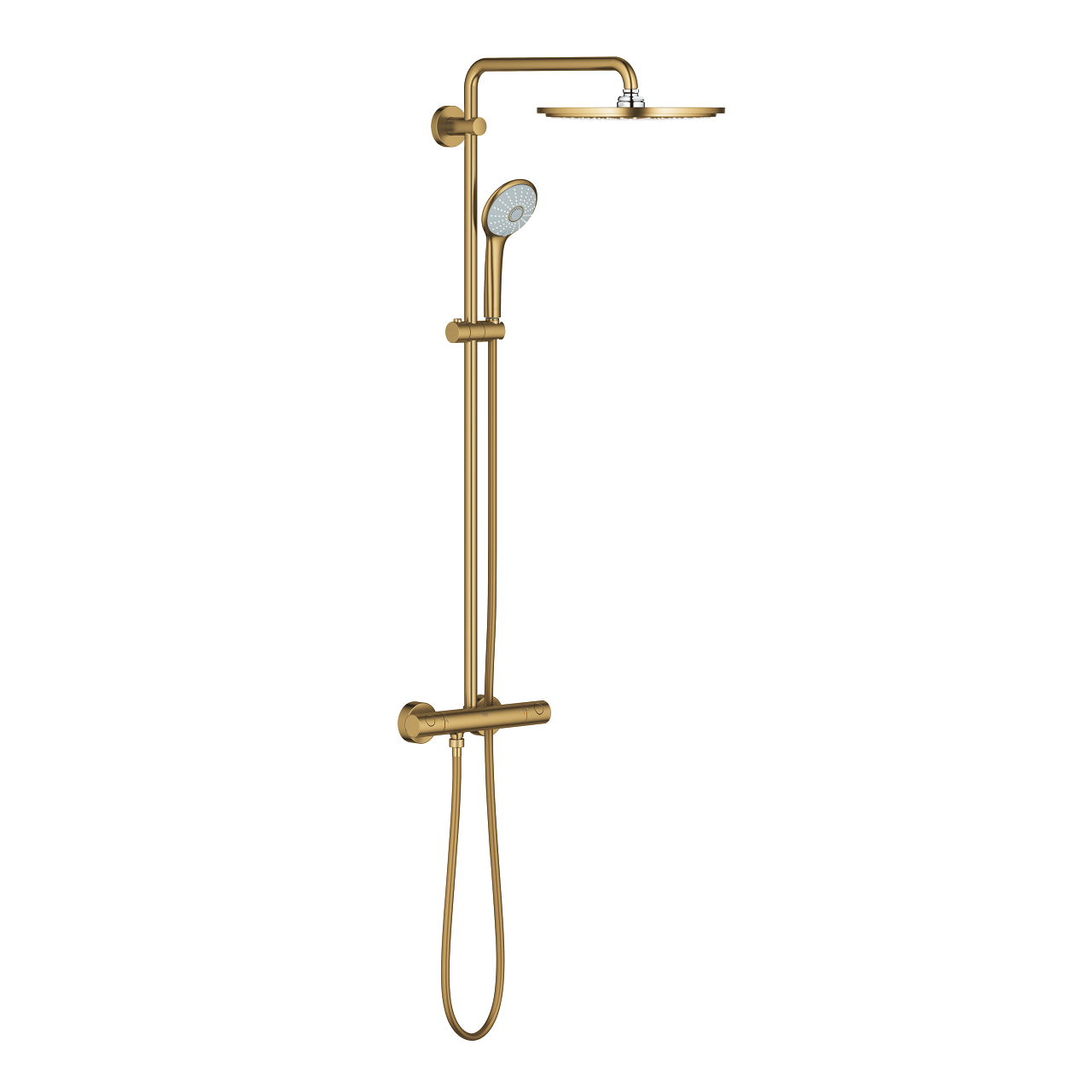 USPONSKI TUŠ GROHE EUPHORIA SYSTEM 310 TERMOSTATSKI BRUSHED COOL SUNRISE